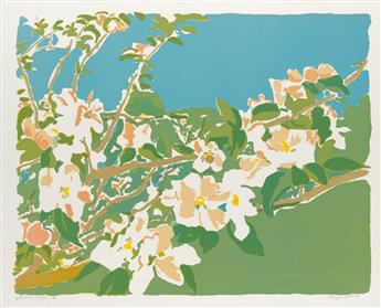 FAIRFIELD PORTER Apple Blossoms I-III.